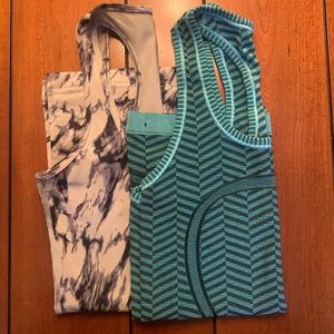 Two Lululemon Tanks